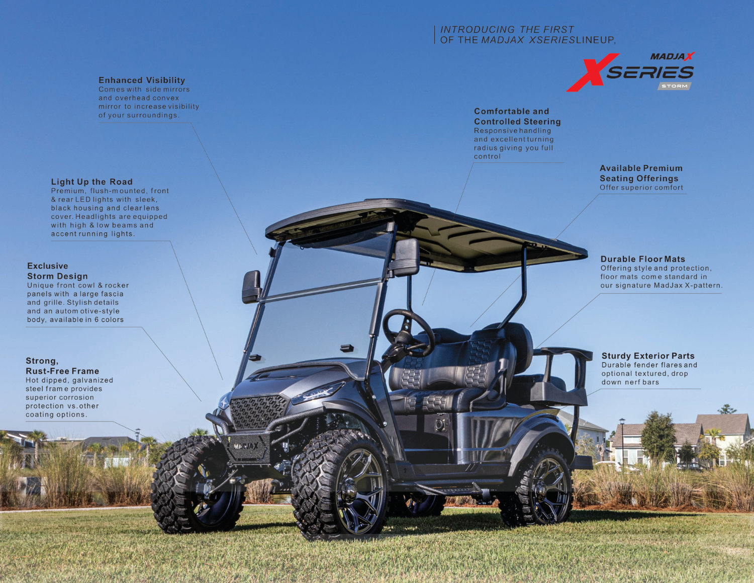 Nivel Parts & Manufacturing Launches New Golf Cart, the MadJax